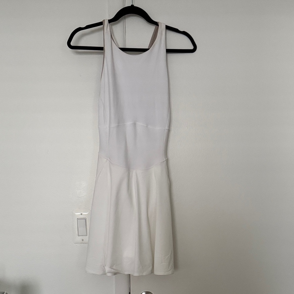Lululemon White Athletic Dress